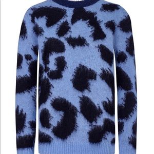 Être Cécile blue mohair sweater